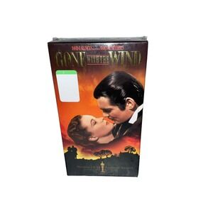 Gone With the Wind Clark Gable Vivian‎ Leigh Set of 2 VHS Tapes New Still Sealed